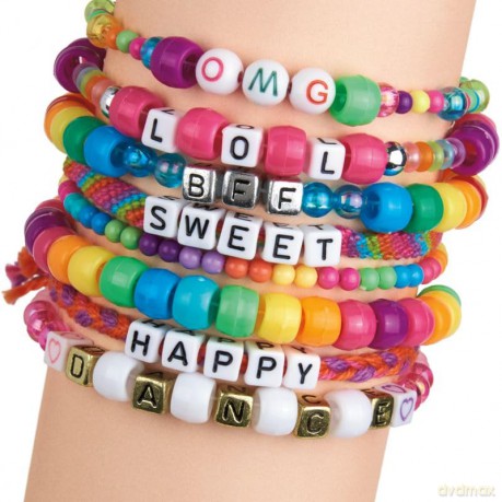 Shimmer n Sparkle - ABC Beads Bracelets - (17883)