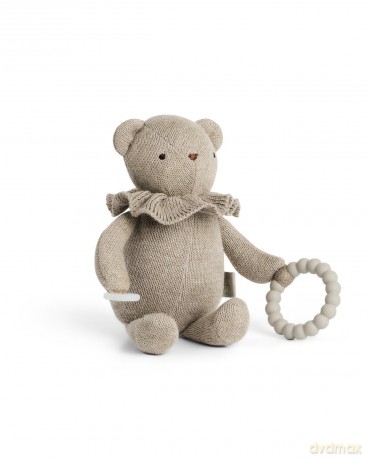 Smallstuff - Little activity bear, for dummy and teether, nature - (40006-35)