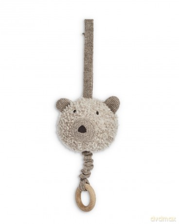 Smallstuff - Music mobile, wool boucle, nature melange (40011-41)
