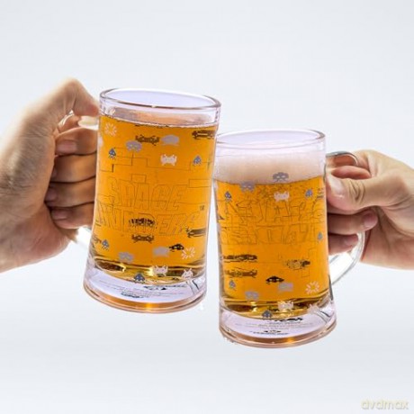 Space - Space Invaders - Beer Glas (350 ml) - 350 ml