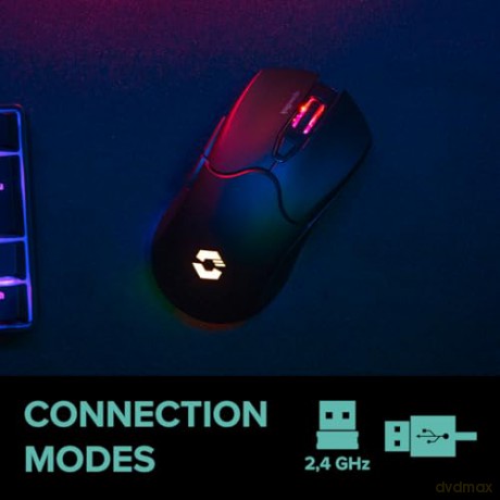 Speedlink - VELOX Rechargeable RGB Gaming Mouse - Wireless, black