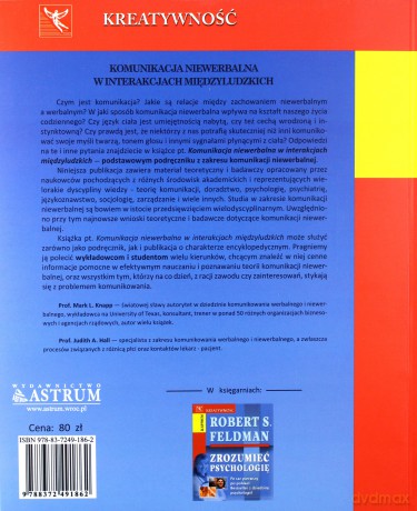 Komunikacja niewerbalna w interakcjach międzyludzkich. Wydanie 2 - Judith A. Hall, Mark L. Knapp [KSIĄŻKA]