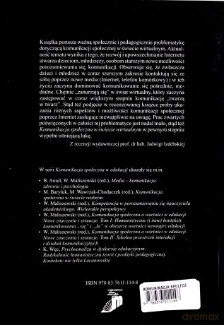 Komunikacja społeczna w świecie wirtualnym - Mirosława Wawrzak-Chodaczek (red.) [KSIĄŻKA]