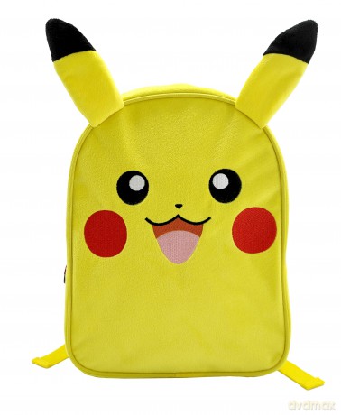 Stor - Pokemon Plush Backpack - Medium - 24 x 32 x 10 cm