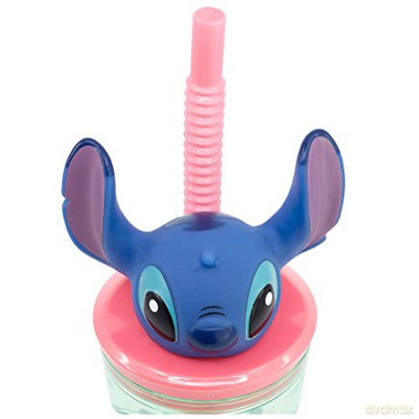 Stor - STITCH 3D figurine tumbler bottle - 360 ml