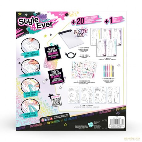 Style 4 Ever - Fashion Designer Light-up Pad - (320)
