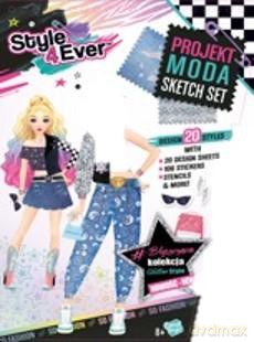 Style 4 Ever - Fashion Designer Mini Sketch Set - (3151)