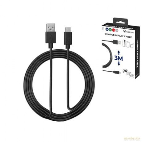 Subsonic Charge PS5, X BOX series, Switch 3 meter
