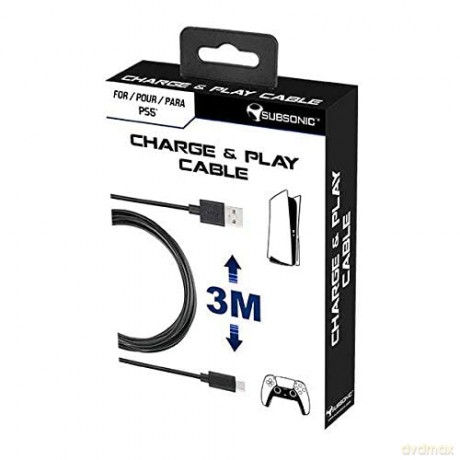 Subsonic Charge PS5, X BOX series, Switch 3 meter