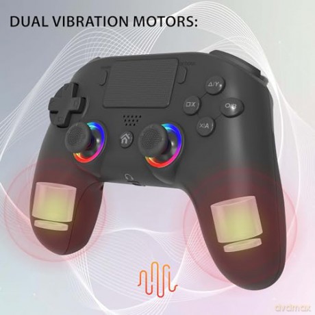 Subsonic Wireless Led Controller PS4 Black - PS4/PC