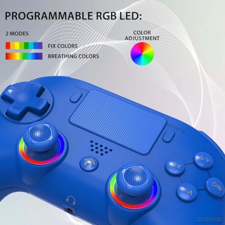 Subsonic Wireless Led Controller PS4 Blue - PS4/Pc