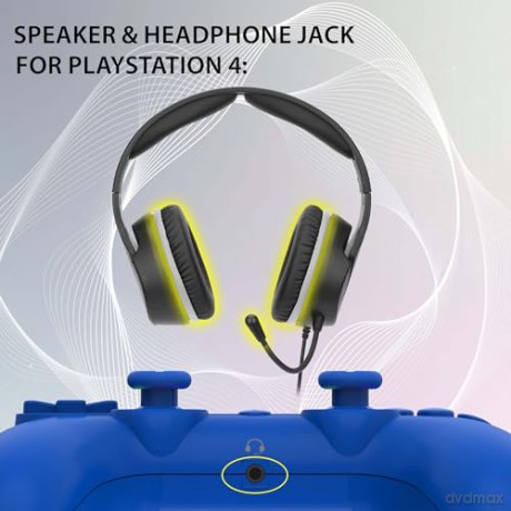 Subsonic Wireless Led Controller PS4 Blue - PS4/Pc