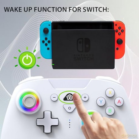 Subsonic Wireless Led Controller White - Nintendo Switch