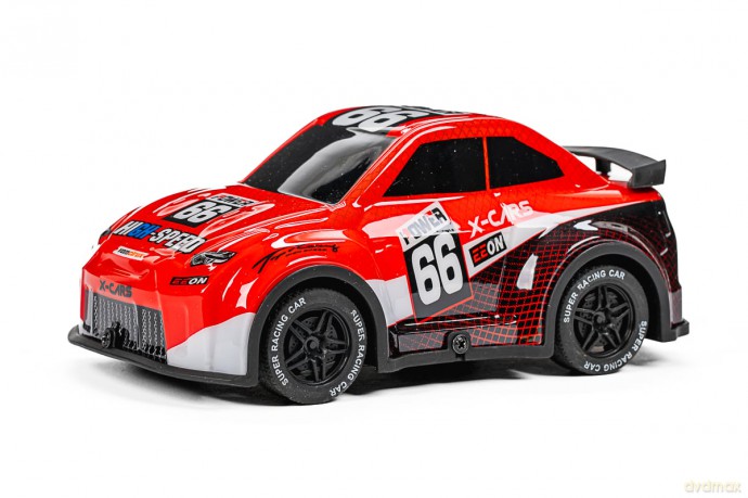TEC-TOY - Mini Rally R/C 1:24 2,4GHz w/light, red (471275)