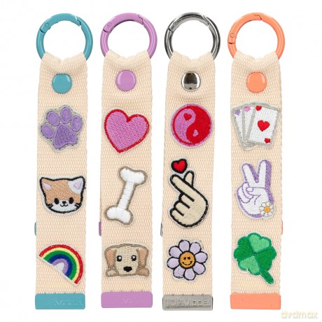 Topmodel - Clip Strap with Patches - GIRL POWER (413425)