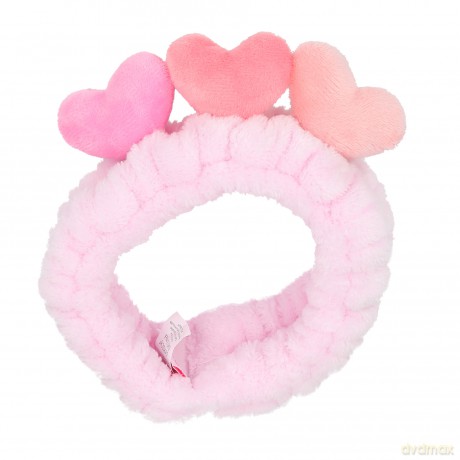 Topmodel - Head Band with Hearts BEAUTY and ME - Pink