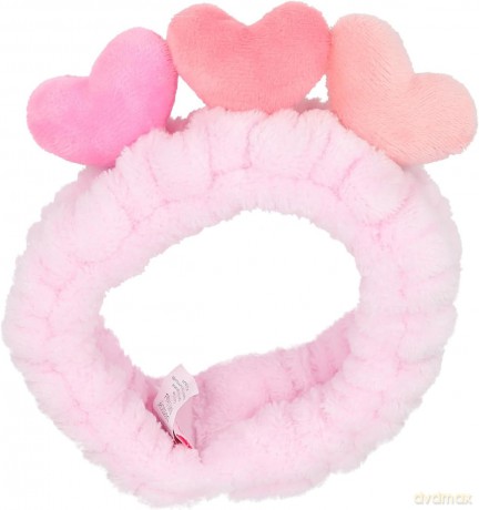 Topmodel - Head Band with Hearts BEAUTY and ME - Pink