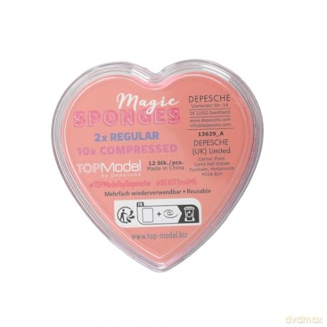 Topmodel - Magical Heart Sponges BEAUTY and ME - Purple, Pink