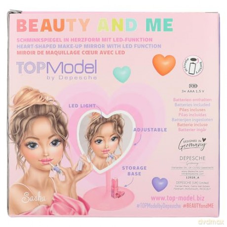 TOPModel - Make-Up Mirror BEAUTY and ME (0412928)