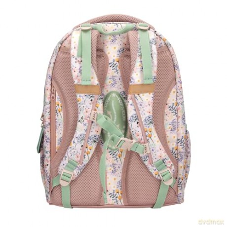 Topmodel - School Backpack SUMMER FEELING - Pastel Shades with Sage-Colored Details - 44x34x24 cm (413304)