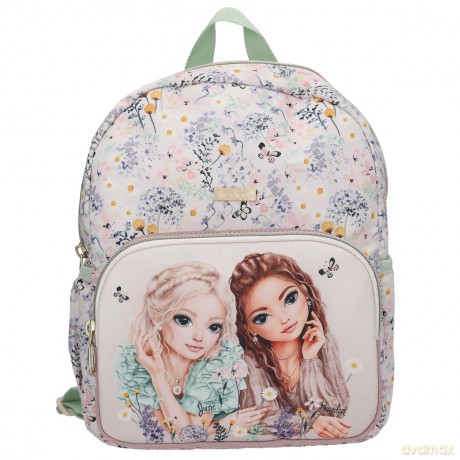 Topmodel - TOPModel Backpack SUMMER FEELING - Pink and Sage Green - Small (413306)