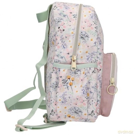 Topmodel - TOPModel Backpack SUMMER FEELING - Pink and Sage Green - Small (413306)