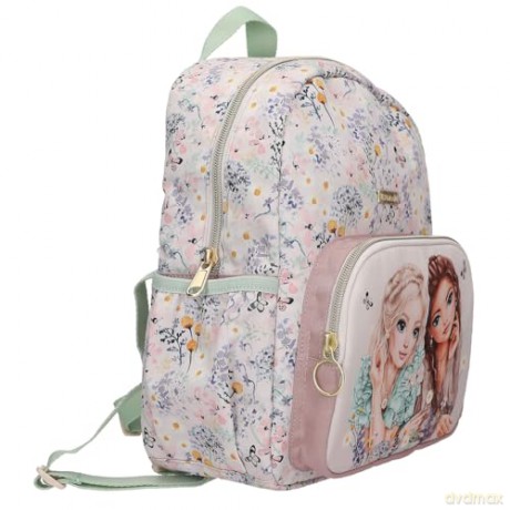 Topmodel - TOPModel Backpack SUMMER FEELING - Pink and Sage Green - Small (413306)