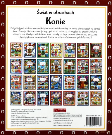 Konie. Świat w obrazkach - Emilie Beaumont [KSIĄŻKA]
