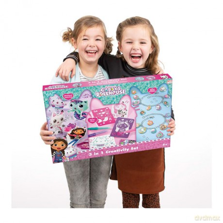 Totum - Gabby's Dollhouse 3 in 1 Creative set (TT420366)