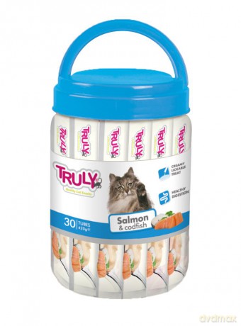 Truly - Creamy Lickable Salmon and Codfish - 420g