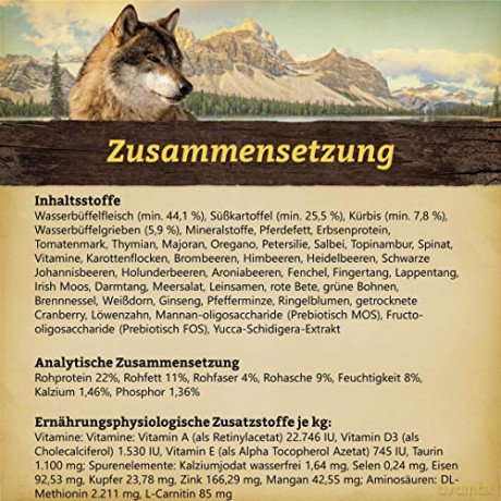 Wolfsblut - Dogfood - Black Marsh 12,5 kg. - With water buffalo