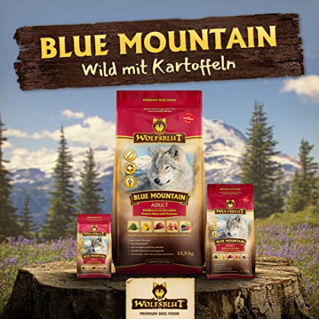 Wolfsblut - Dogfood - Blue mountain, adult 12,5 kg. - hypoallergenic