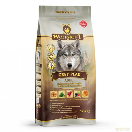 Wolfsblut - Dogfood - Grey Peak 12,5 kg - with Fresh and easily digestible goatmeat