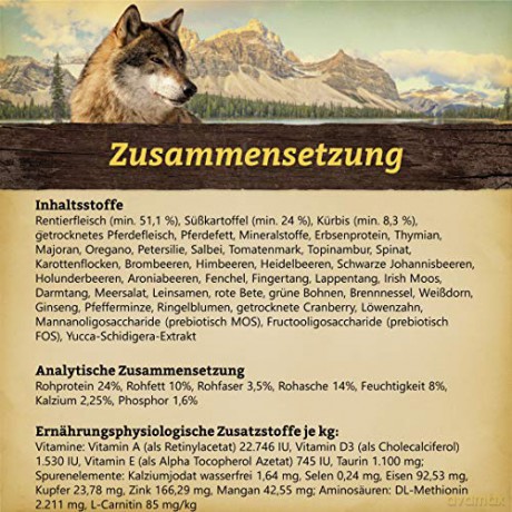 Wolfsblut - Dogfood - Polar Night 12,5 kg - Dry food with reindeer meat and pumpkin