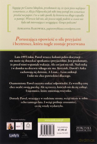 Czarne łabędzie - Alicja Filipowska [KSIĄŻKA]