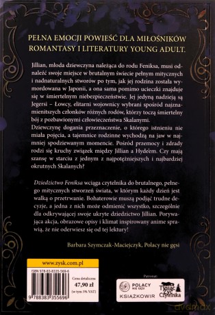 Dziedzictwo Feniksa - Agnieszka Mróz [KSIĄŻKA]