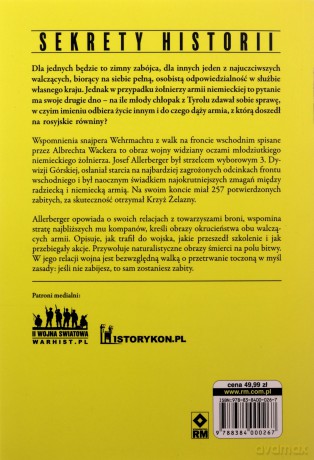 Niemiecki snajper na froncie wschodnim - Albrecht Wackner [KSIĄŻKA]