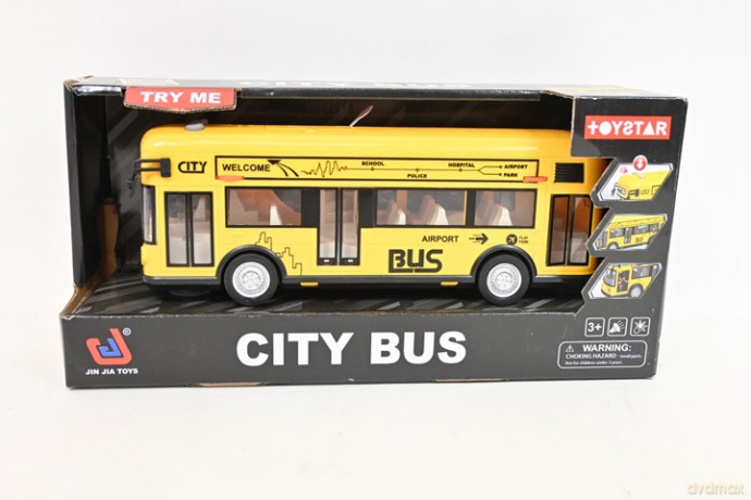 Autobus żółty św/dźw pudełko 1355424 54242
