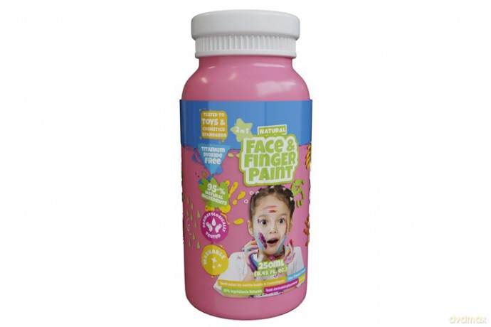 BOTI NATURAL farba d/mal palcami RÓŻ 250ml 38589
