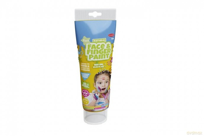 BOTI NATURAL farba d/mal palcami ŻÓŁTY 100ml 38577