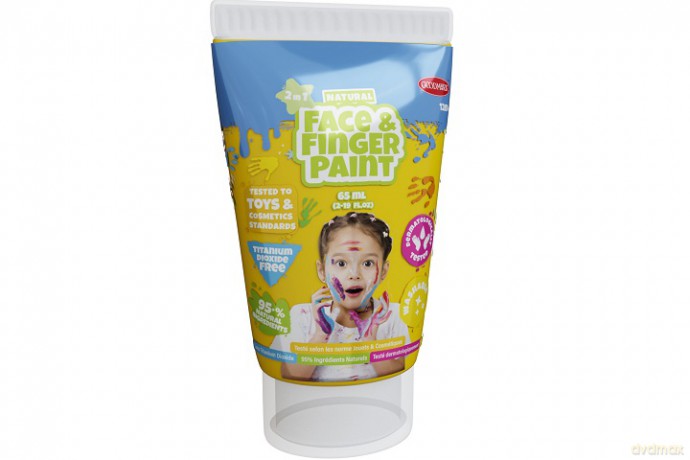BOTI NATURAL farba d/mal palcami ŻÓŁTY 65ml 39708