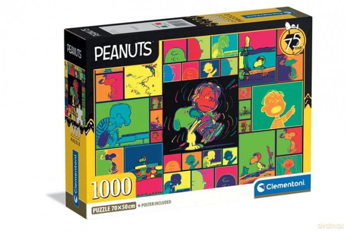 CLEMENTONI puzzle 1000 Compact Peanuts 37069