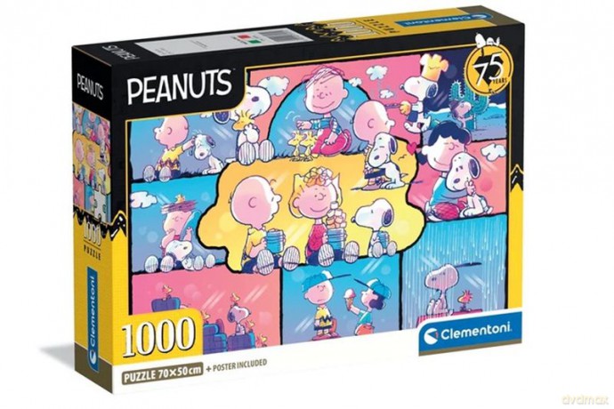 CLEMENTONI puzzle 1000 Compact Peanuts 37070