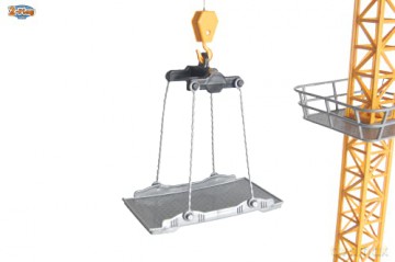 Dźwig 132cm z pilotem na kabel 510293R 35885