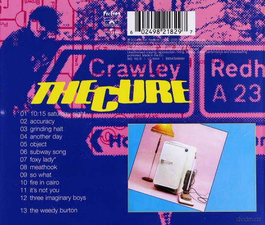 The Cure: Three Imaginary Boys (Remastered) [CD]