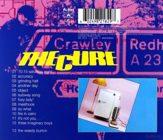 The Cure: Three Imaginary Boys (Remastered) [CD]