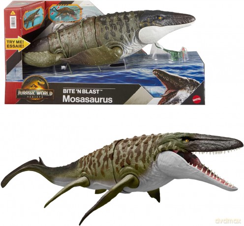 JURASSIC WORLD Mozazaur atak paszczą JCH00