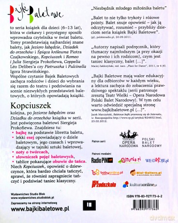Kopciuszek. Bajki baletowe - Tadeusz Rybicki, Katarzyna K. Gardzina-Kubała [KSIĄŻKA]