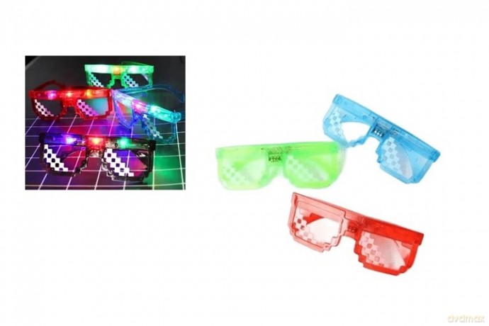Okulary piksel LED świecące 2000983 09832