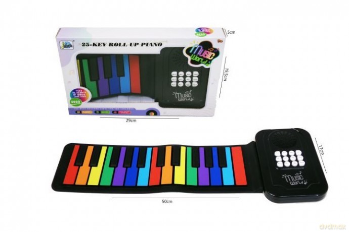 Pianinko miękkie 25 klawiszy HMP04 47653
